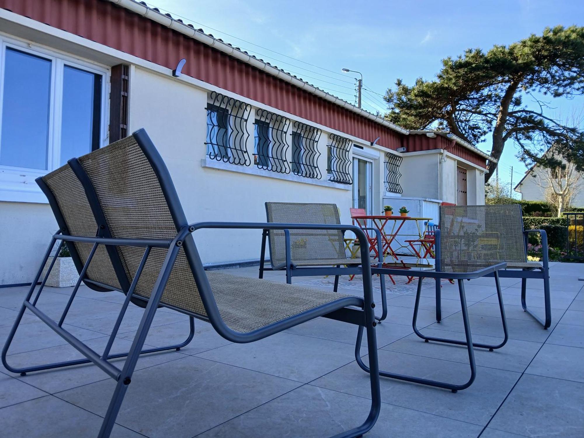 Le Domaine Des Pins - Maison 2 Chambres Vue Mer Le Treport Exterior photo